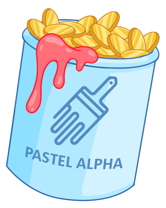 Pastel Alpha Logo